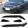 Front Bumper Aero Kits Canards Wing Body Spoiler Canard Car Adaptations Replacement for MK7.5 R 2017‑2020