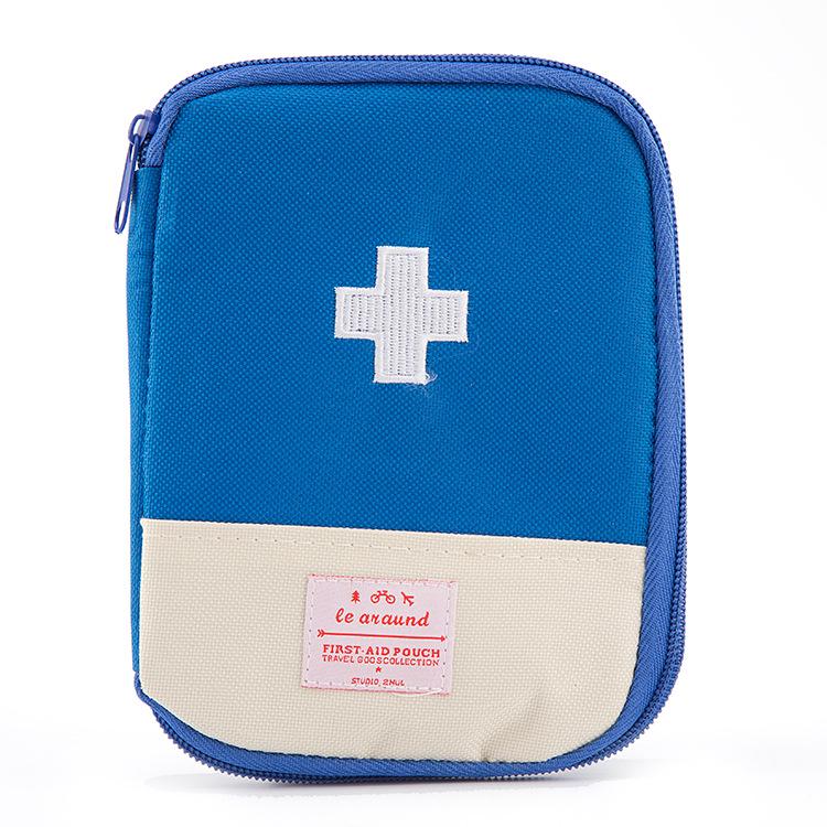 Best-Selling Portable Medical Storage Bag: Compact First Aid Travel Pouch with Oxford Cloth and Zipper Closure