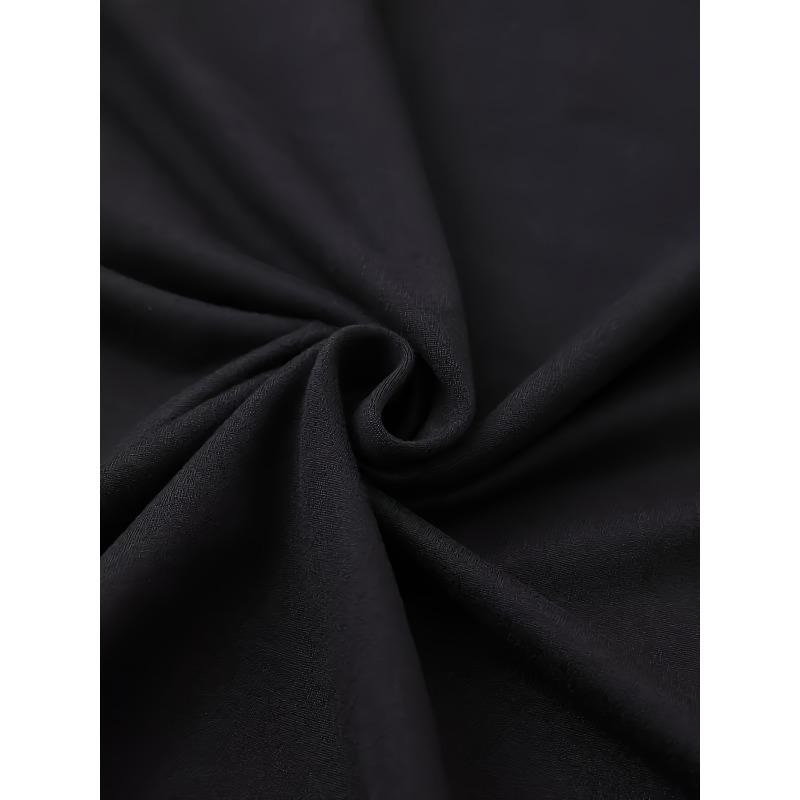 Women's Lotus Graphic Print T-Shirt, Short Sleeve Crew Neck Casual Relaxed Fit Top