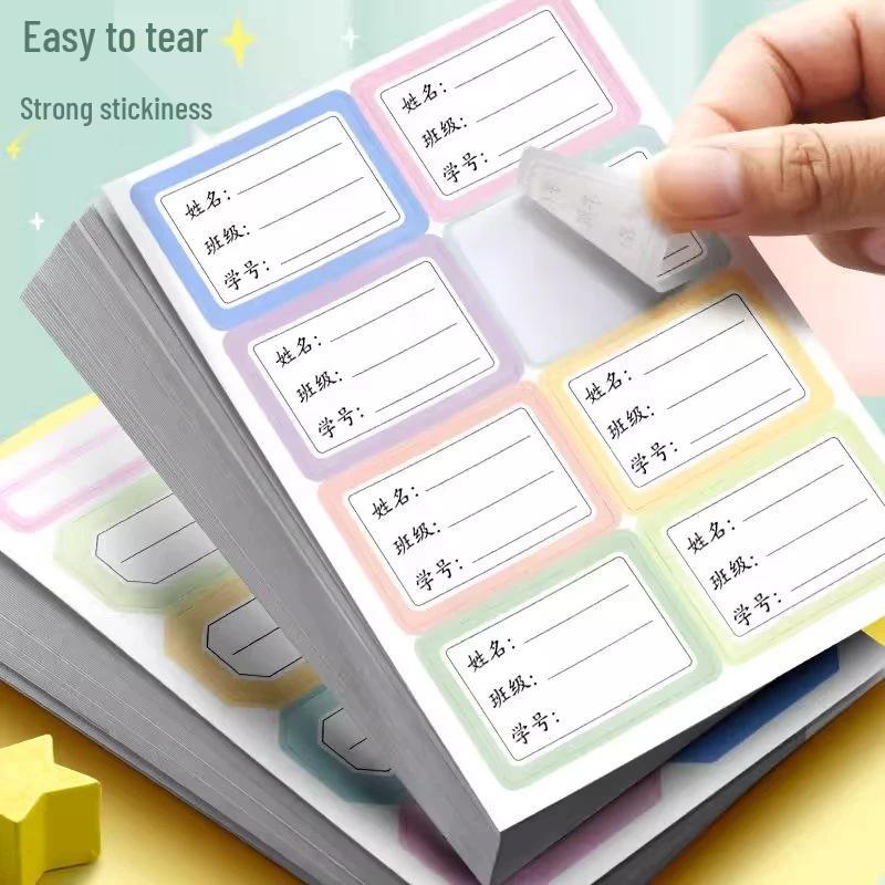 Exklusiv für Neueinsteiger: 50 Wasserdichte Namensaufkleber für Grundschüler – Kostenloser Versand