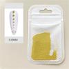 Multi-Size Nail Caviar Beads Micro 3D Nail Art Decorations Mini Metal Nail Beads Nails Jewelry DIY Nail Designs Gifts