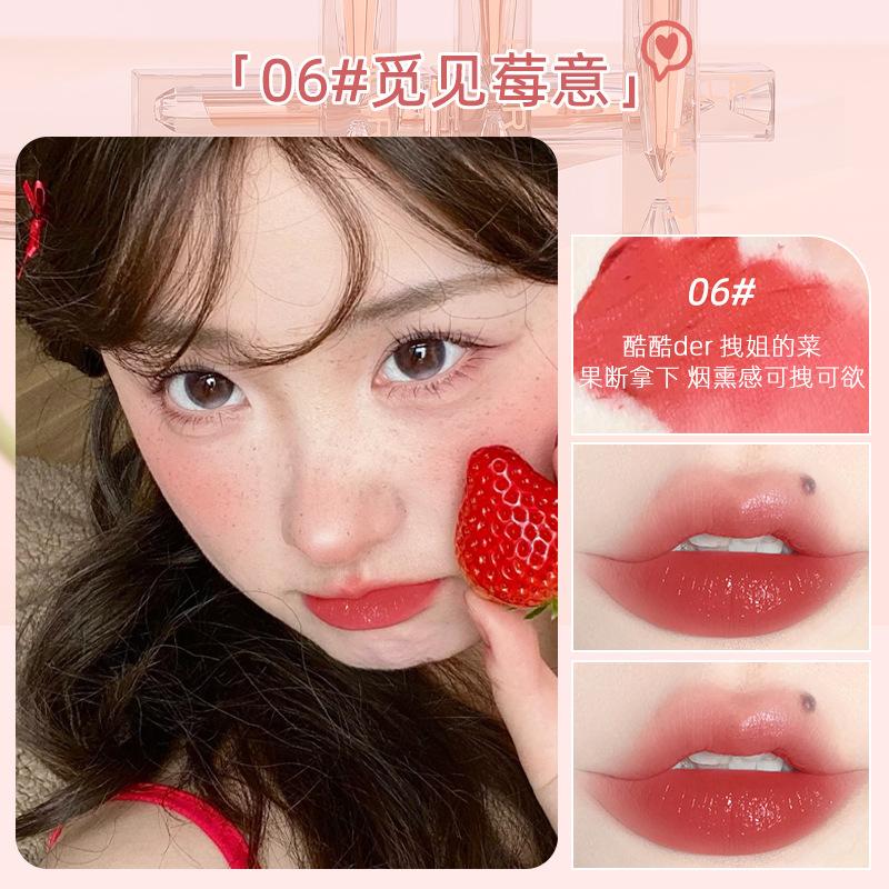 Hllr Glossy Moisturizing Lipstick Easy Coloring Long Lasting Non Stick Cup