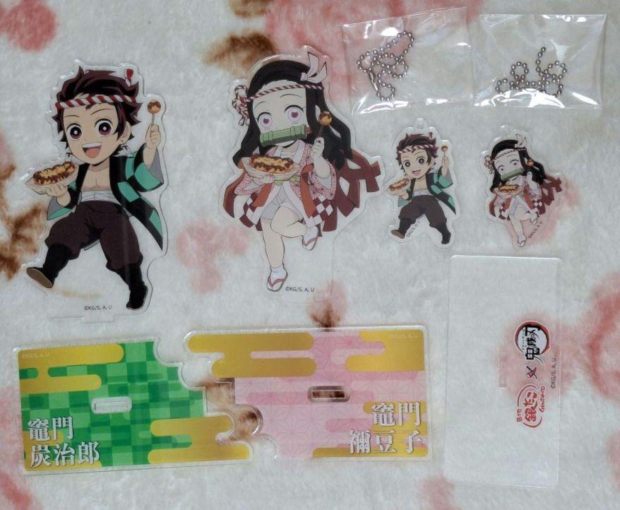 

[USED] Demon Slayer: Kimetsu no Yaiba Gindaco Acrylic Stand Acrylic Keychain Tanjiro Kamado Nezuko