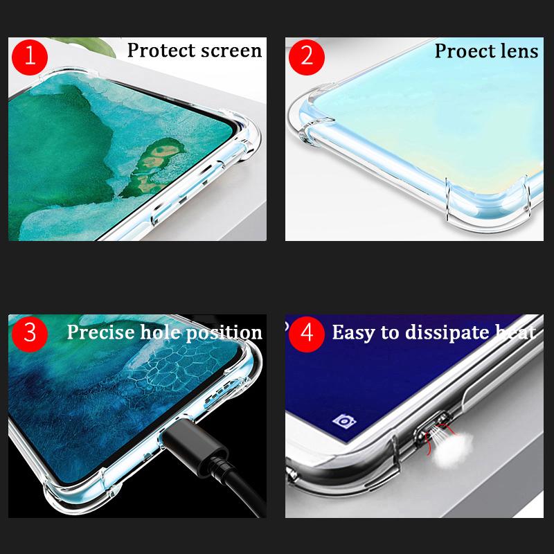 For Realme 15T Case Air Protection Silicone Clear Transparent Shockproof Housing for Realme 15T Phone Casing