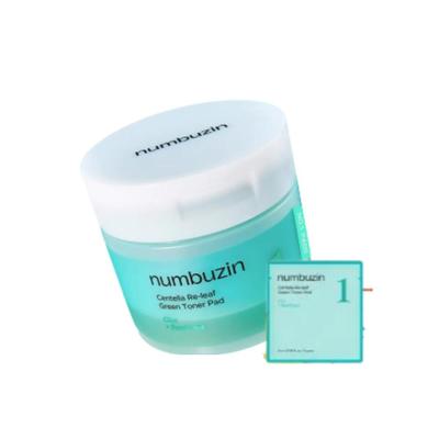 No.1 Hydrating & Soothing Toner Pad Set Moisturizing & Calming Skin Care (70 Sheets + 10 Sheets)