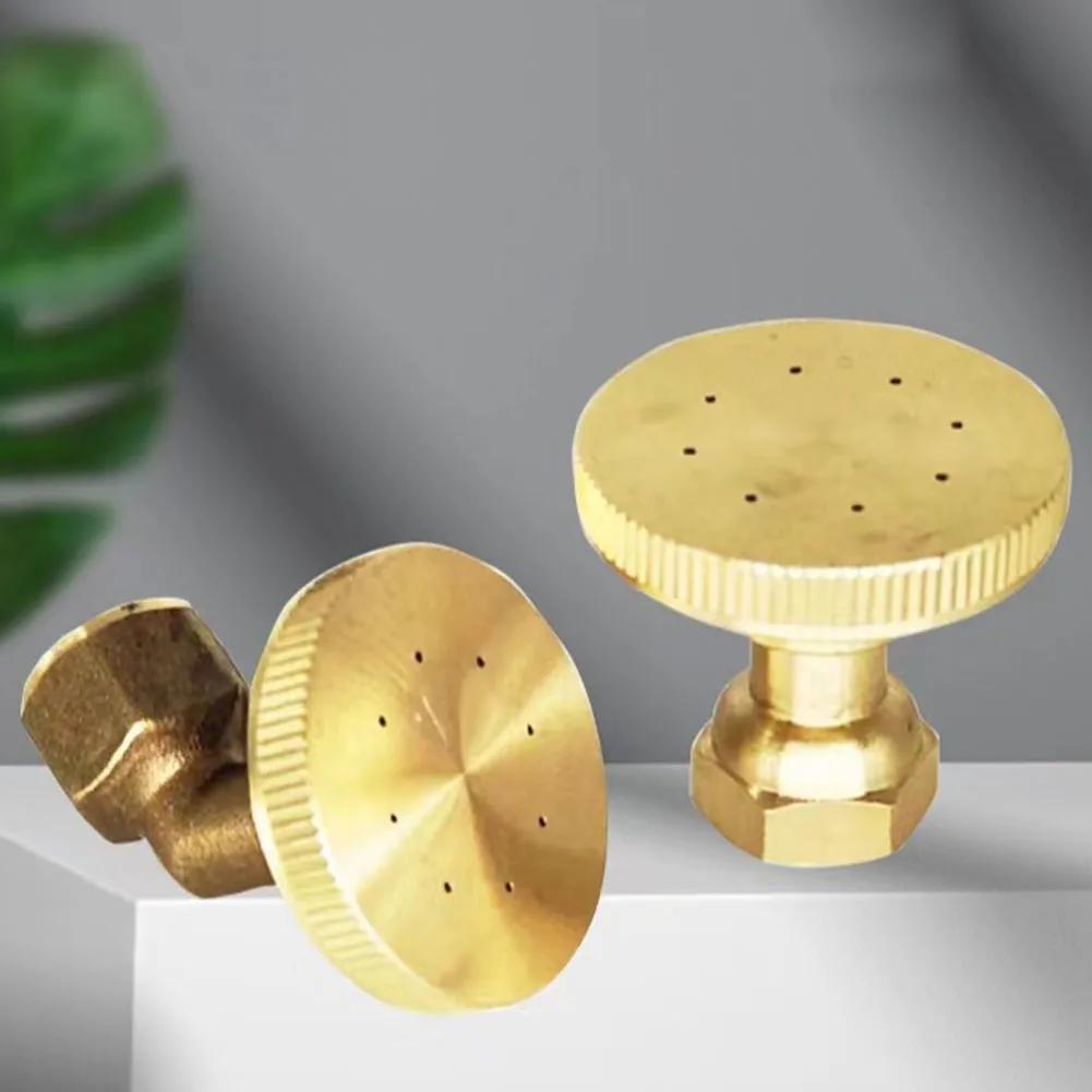 Adjustable 8 Hole Brass Sprayer Nozzle Atomizing Spray Fitting Hose Fitting Garden Nozzle Spray Pesticide Misting Nozzle