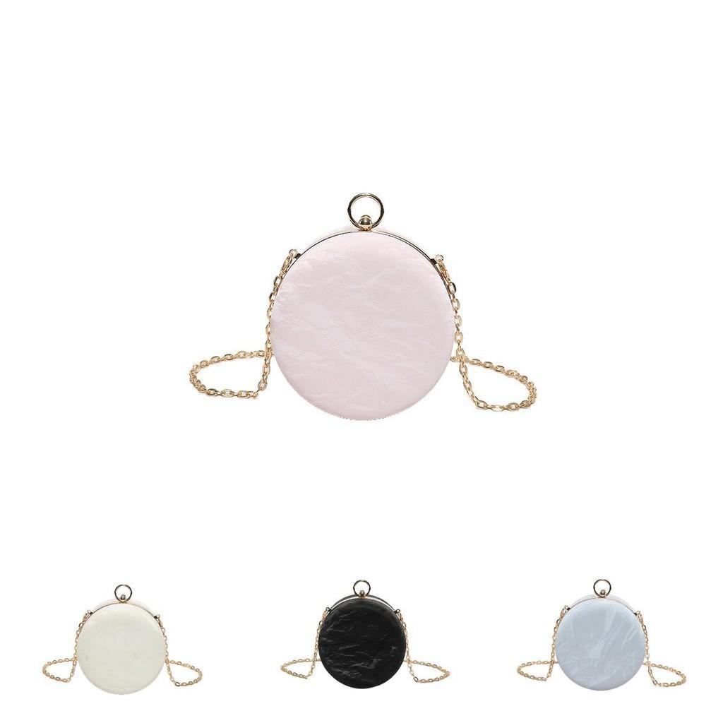 Fashionable Retro Evening Bag 2024 New Trendy Simple Chain Shoulder Bag