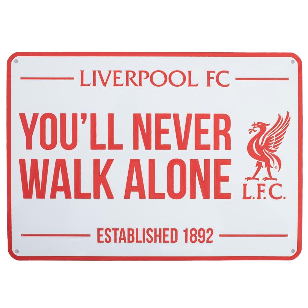 Liverpool FC Plaketa s erbem You'll Never Walk Alone