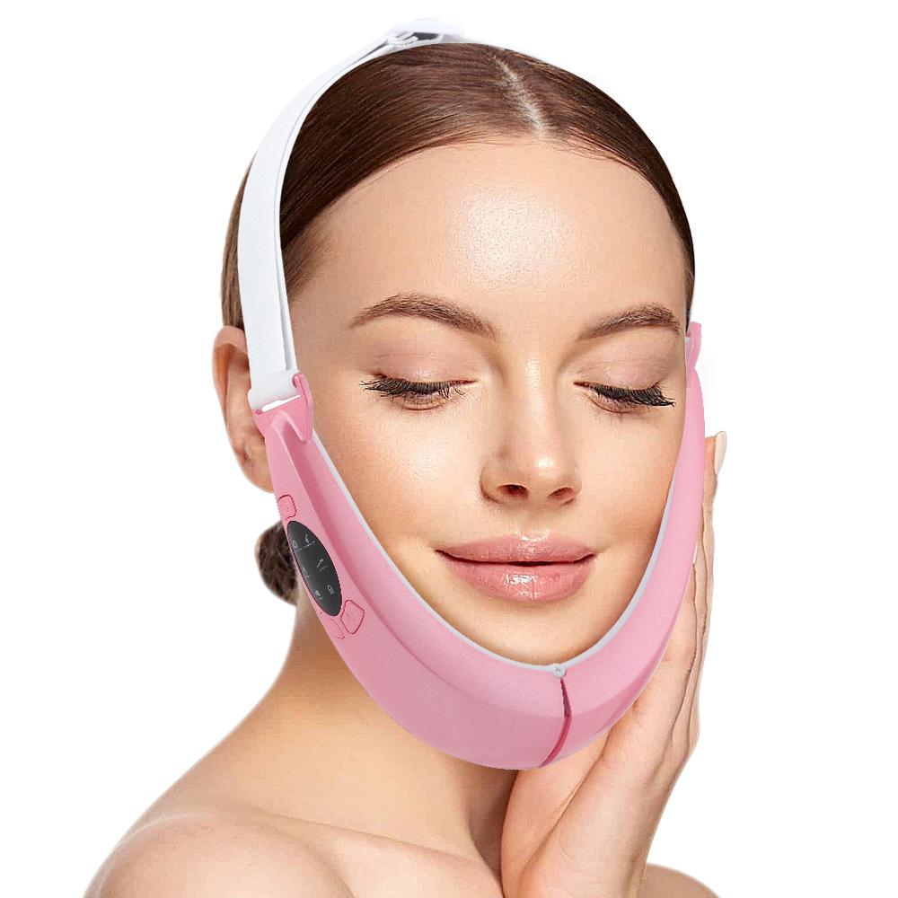 Lifting Firming Face-lifting Massager EMS Face-lifting Instrument Red And Blue Color Light Skin Rejuvenation Beauty Instrument
