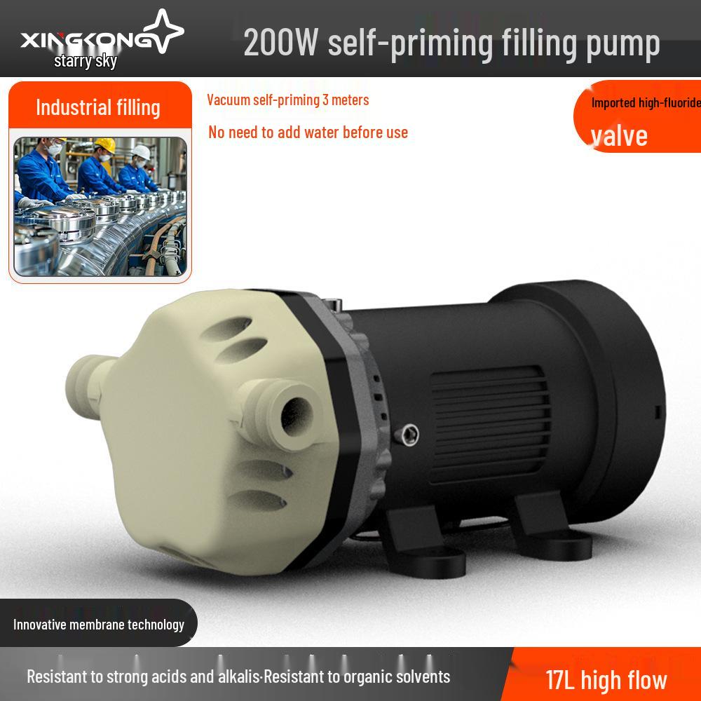 Corrosion-Resistant Acid & Alkali Chemical Diaphragm Pump