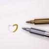 2 Stück 1,5 mm DIY Wasserdicht Goldener und Silberner Markierstift Album Studentenbedarf