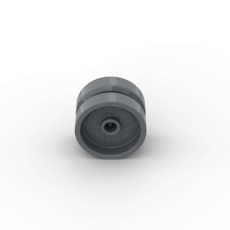 MOC 10 PEÇAS 18976 Roda 18 X 12 Com Furo para Eixo Blocos de Construção Para Pneu de Carro Veículo Tijolos Partícula Brinquedo Para Presente de Aniversário de Crianças
