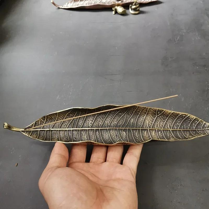 

YXY Листовая курильница для благовоний Медь Дополнительные улитки Держатель для благовоний Zen Dropshipping Украшения для гостиной