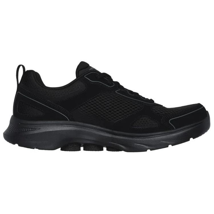 Skechers Go Walk Comfortable Versatile Breathable Low-Top Casual Shoes Men Sneakers Black 216588-BKCC