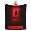 Funny Obsession Horror Movie Blanket Soft Flannel Relax Throw Blanket Machine Washable