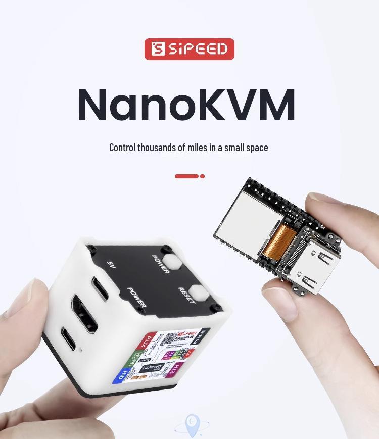 Sipeed NanoKVM: Remote O&&M Server mit PiKVM, Fernsteuerung, serieller UART-Schnittstelle, Raspberry Pi-Unterstützung