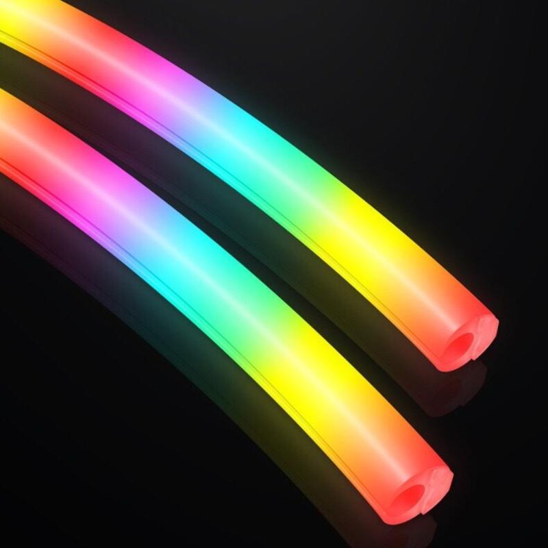 5V 3Pin ARGB Sync Soft Water Cooling Tube for Desktop Computer Chassis Y Decors Light Tubing Cover