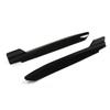 2PCS Rear Bumper Lip Splitter Scratch Resistant Bright Black Lightweight Fit for 5 Series G30 M‑Tech 2017+