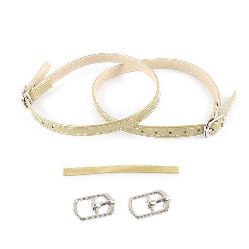 Cordones para Zapatos de Tacón Alto con Tobillera de Cuero Antideslizante para Mujer