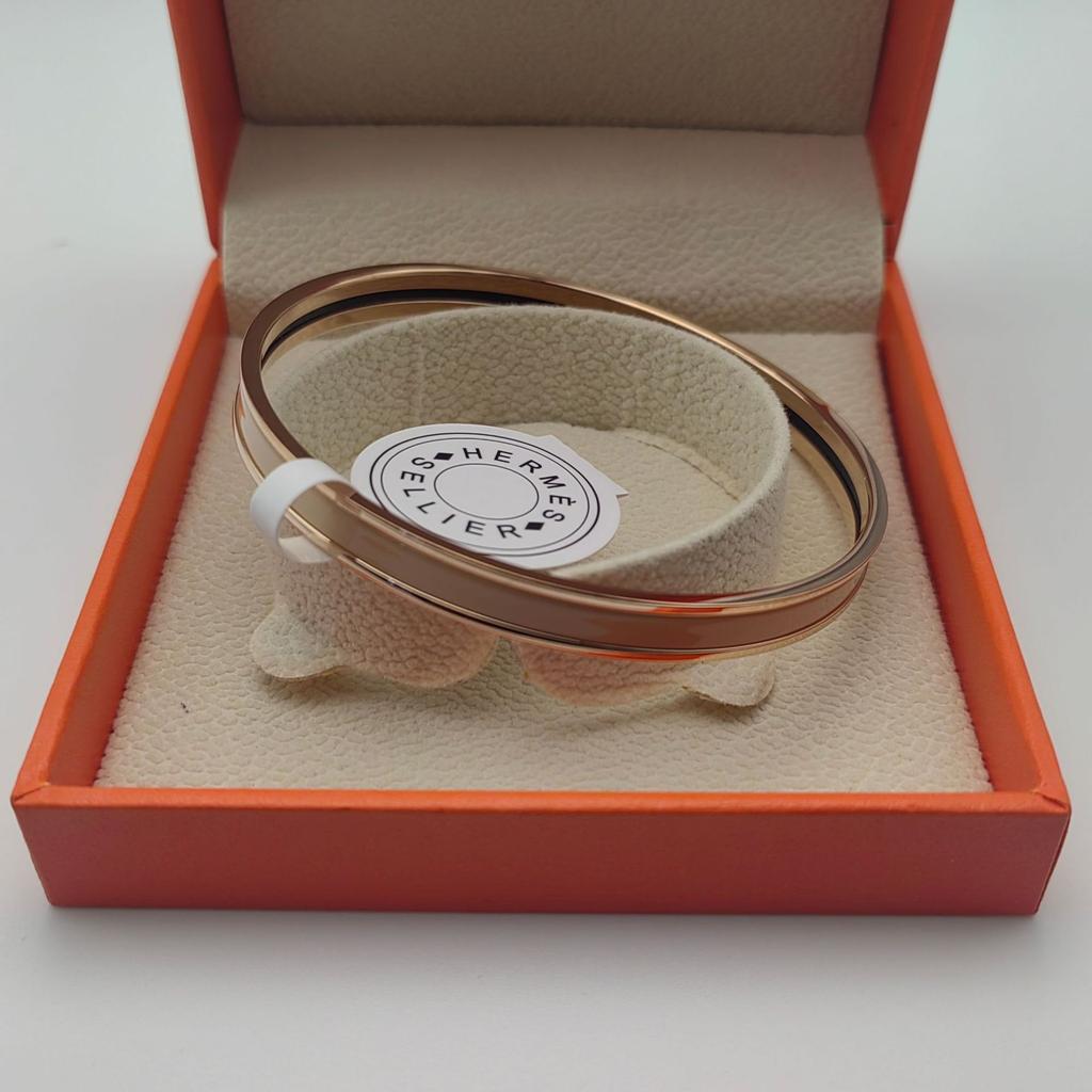 Fashion 6mm Closed Color Plain Ring Bracelet Non-Fading Bracelet Women's Men's Trend Jewelry Wear Accessories 2026