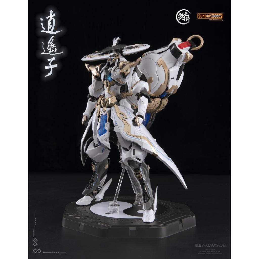 In Stock 22cm 1:100 Sunday Hobby Mingjiang Biography Xiaoyaozi Action Figure Cultivator Guochuang Mecha Assembly Model Genuine