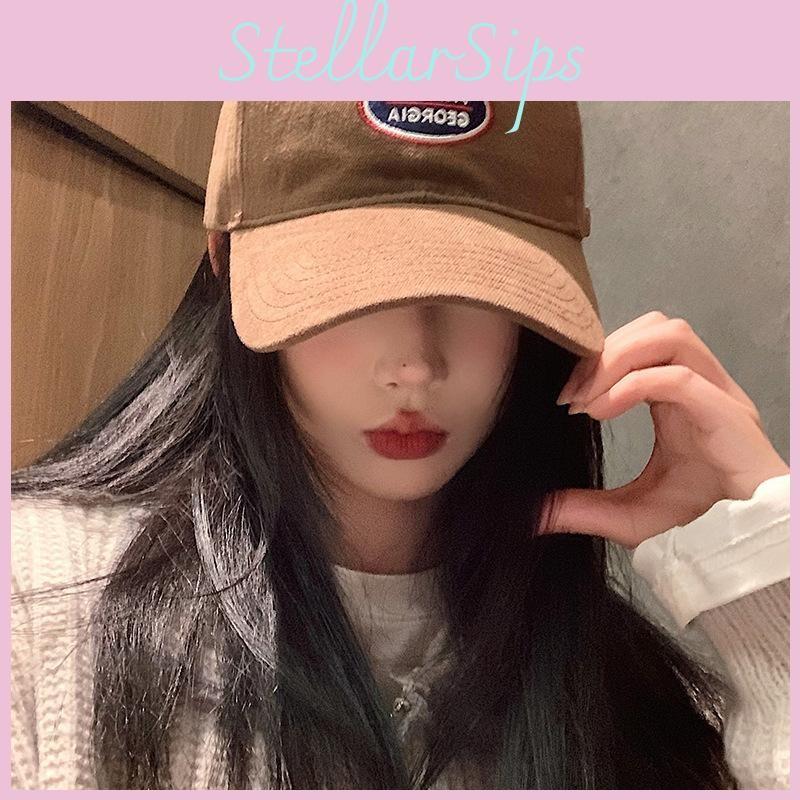 Vintage Look Soft Top Baseball Cap For Women Wide Brim And Comfortable Fit Hat Cotton