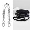 Double Layers Bag Chain Metal Bag Strap with Buckles Retro Purse Chain Charms for Shoulder Crossbody Bag Decoration