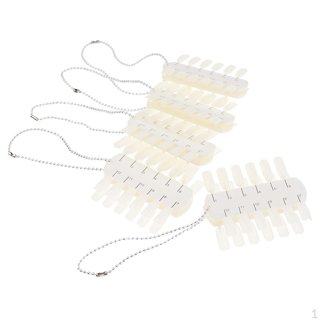 

100pcs False Nail Sticks Polish Gel Salon Display Chart Practice Tool