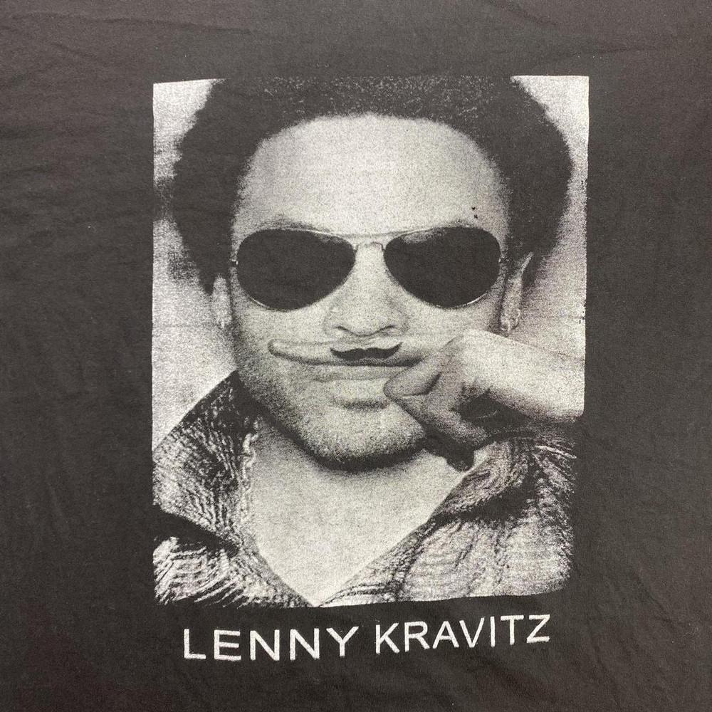 New Popular Lenny Kravitz Black T-Shirt Cotton Full Size Unisex T-Shirt XXXL