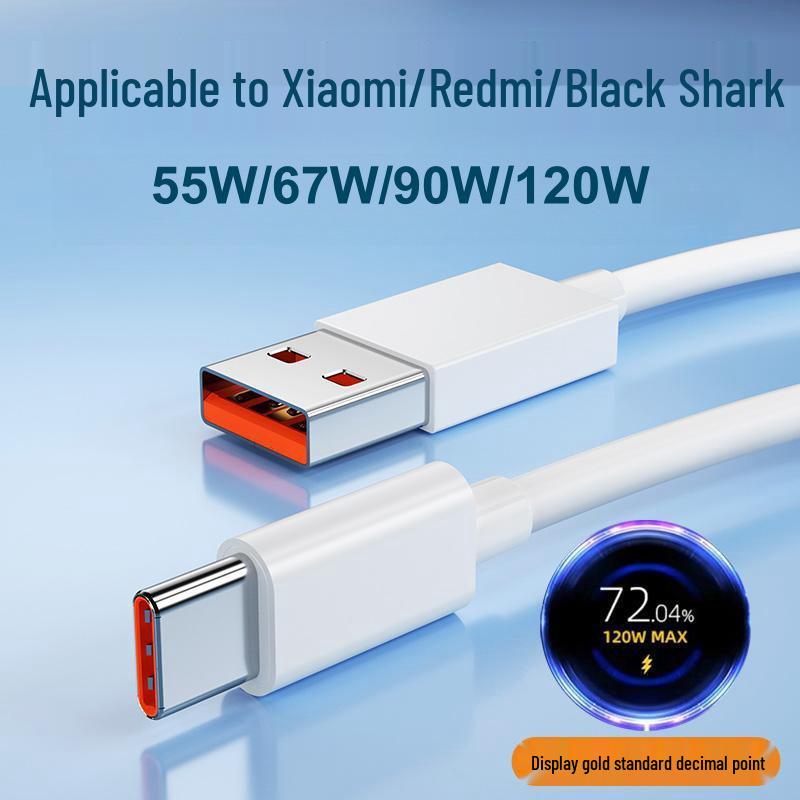 Xiaomi Schnelllade-Datenkabel mit Dezimalpunkt für 30W bis 120W