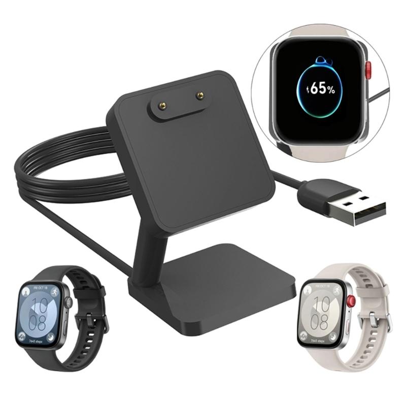 Charging Cable Replacements for Watch Fit 3 Watch USB Charge Cord Smartwatches Magnetic Power Stations