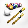 Billiard Pool Cue Extension Aluminium Alloy Telescopic Pool Cue Extension Billiard Cue Extender Billiards Stick Butt End