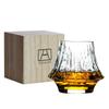 Japan Fuji Mountain Irregular Old Fashioned Whiskey Glass Volcanic Wine Cup Artwork Present Box Whisky Tumbler Brandy Snifter