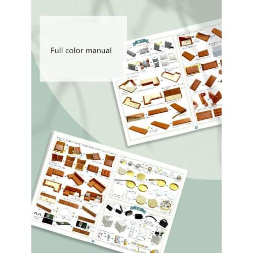 (t-FREAK) Dollhouse DIY Kit Set Miniature COMFORTABLE LIFE