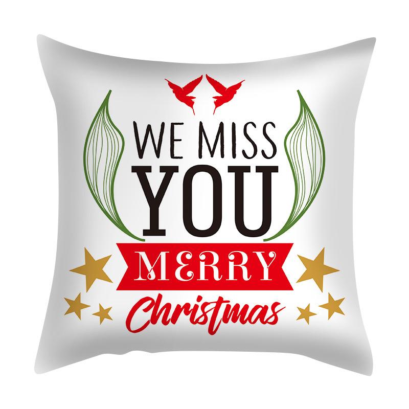 Christmas Pillowcases Nordic Cross-border Special for Living Room Bedroom Sofa Cushion Pillow