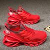 Trendy Blade Shoes Men's Running Shoes Non Slip Fashion Sneakers Breathable Mesh Athletic Training Shoes