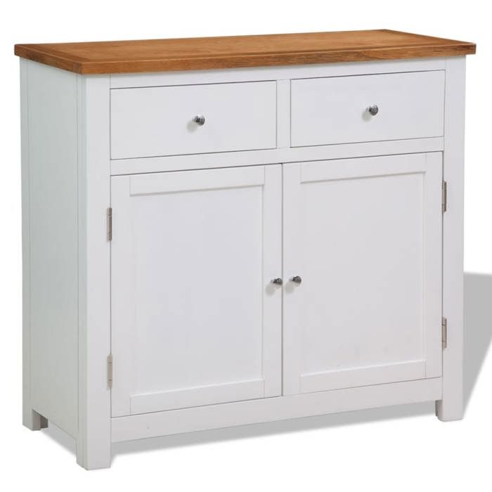 Maison Exclusive - Buffet 90x33,5x83 cm Bois de chêne massif