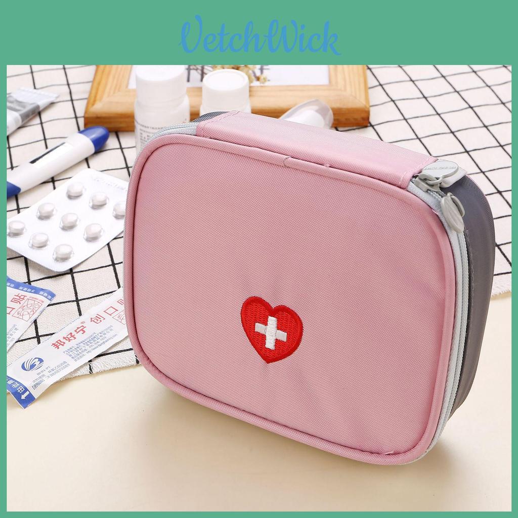 Durable Portable First Aid Kit Bag For Travel With Modern Simple Style And Polyester Material