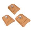 4Pcs Leather Thimble Sewing Thimble Sewing Finger Protectors for Hand Sewing Quilting Sewing Needle Embroidery Tool