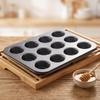 Carbon Steel Mini Muffin Pan Nonstick Coating Baking Pan Mini Bakeware Muffin Mold  Cupcakes Making