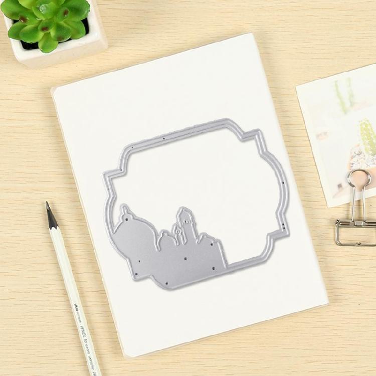 Temple Castle Metal Cutting Dies Card Embossing DIY Photo Album Template Mold
