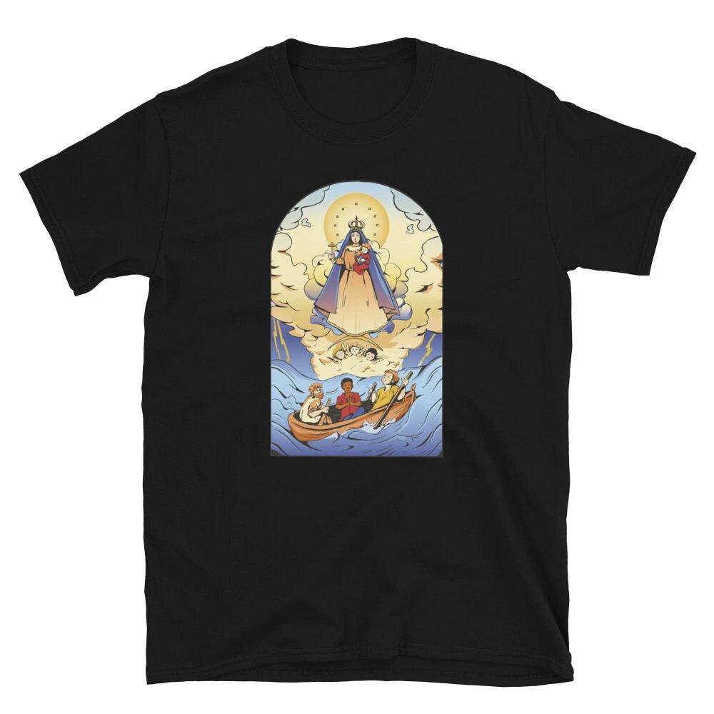 Virgin Copper Christianity Church T-Shirt 2XL