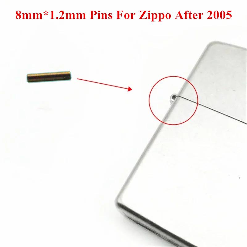 100pcs/Lot Universal Copper Hinge Pins Fit For Zippo Gas Lighter Replacement Outer Case Link Pins DIY Repair Accessories