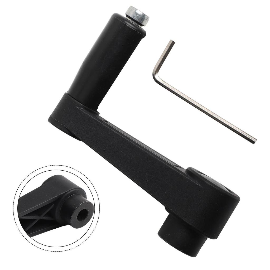 Efficient 816mm Round Hole Crank Handle for Small Devices and Machinery