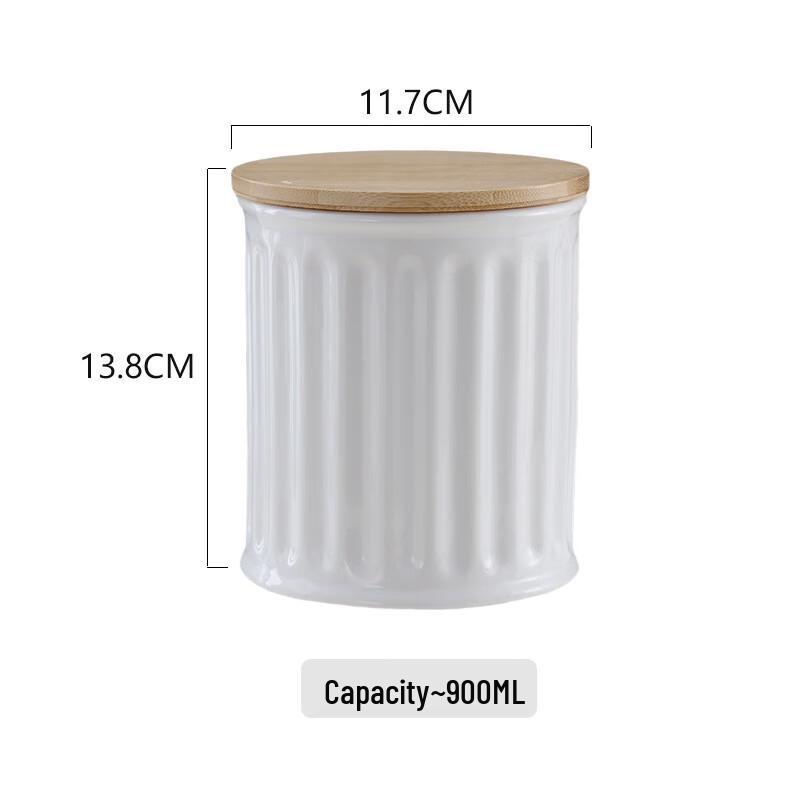 ZISIZ Эмалированная герметичная банка для хранения продуктов