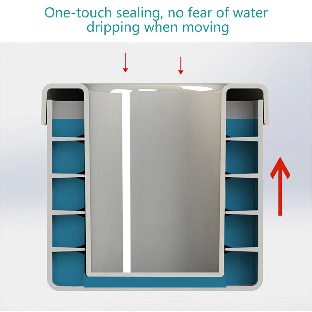 Silicone Ice Bucket Cup Mold Press Type Easy-Release Cylinder Ice Lattice Mold Quickly Freeze Ice Maker Box for Whiskey Beer