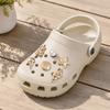 Set da 6 Pezzi Charms per Scarpe Color Oro, Charms Estivi Gelato, Charms per Scarpe Stella Marina Conchiglia per Zoccoli Donna Ragazze Decorazione Calzature da Spiaggia