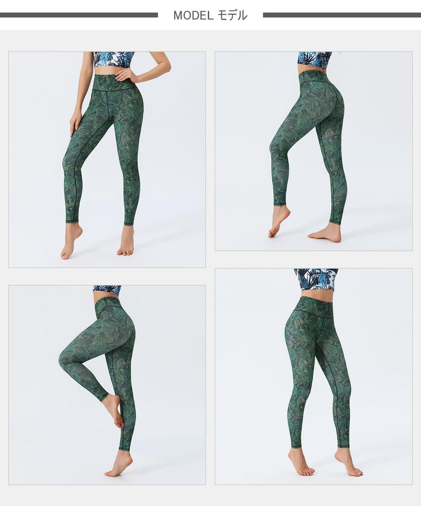ASHLEY FIT Yoga Cropped Sports Perfect for Hot and Floral Print Women's Leggings, Moisture-Wicking, Quick-Drying, Stretchy, Length, High-Waisted,