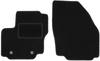 Black Front Floor Mats For: Ford S-MAX MK1 Minivan (2006-2011)
