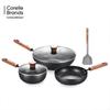 Corning VISIONS Forged Iron Cookware Set